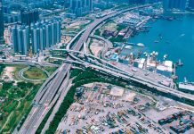 Route 8 Ngong Shuen Chau Viaduct, Hong Kong China