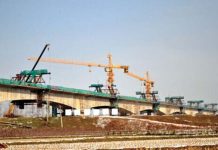 The Jinjiang Bridge Of The Shanghai-Kunming Railway