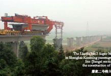 The NO.2 Liaojia Super Major Railway Bridge