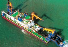 “新海豹”3600m3/h绞吸挖泥船