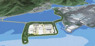中国港珠澳大桥香港口岸填海工程