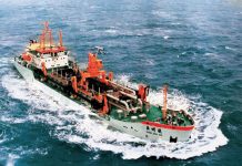 5265立方米自航耙吸挖泥船“广州”号