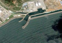 中国广东省深圳市大亚湾核电站二期海上工程