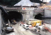 中国香港马鞍山高速公路隧道