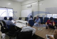 公司采购部到马东铁六分部开展采购培训及调研