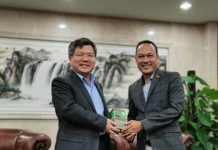 孔琦会见东帝汶国会代表团一行