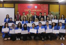 印尼总统大学举行第八届中国港湾奖学金颁发仪式