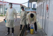 南太区域中心两项目开展新冠肺炎疫情防控应急演练活动