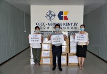 吉隆坡地铁二号线轨道工程及维护车辆项目向武汉市中心医院定向捐赠医疗防护物资