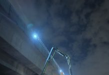 吉隆坡地铁二号线项目完成复工后第一次无砟道床混凝土浇筑