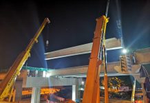 马来西亚DASH高速快速路项目CA3标段预制梁体架设任务圆满完成