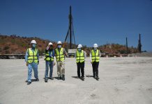 中国驻东帝汶大使馆经商处参赞耿协威到帝巴湾项目考察