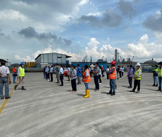 新加坡大士污水厂C2A项目开展突发事件处置应急演练