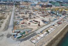 新加坡大士污水处理厂C2A项目完成地连墙施工