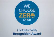 新加坡污水处理厂C2A项目获业主表彰