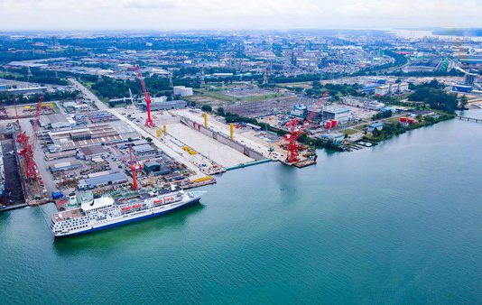 马来西亚MMHE 3号干船坞项目顺利完工