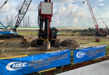 新加坡大士综合废物处理设施一期项目灌注桩开始施工