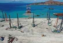 东帝汶帝巴湾项目又完成一重要关键工序