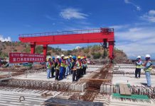 东帝汶帝巴湾项目开展龙门吊防强突风应急演练