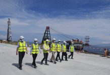 中国驻东帝汶大使肖建国到帝巴湾项目调研安全生产工作