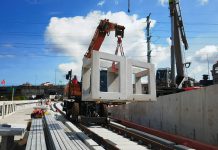 吉隆坡地铁二号线项目完成疏散平台主体施工