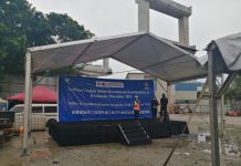 吉隆坡地铁二号线项目开展隧道地下区间应急演练活动