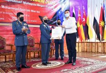 马东铁六分部荣获彭亨州水灾救援年度嘉奖