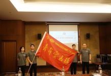 马来西亚沙捞越第二干道B1标项目举行“专项工程青年突击队”授旗仪式