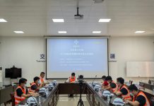 马东铁六分部开展隧道坍塌专项应急演练