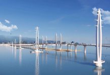 马来西亚槟城275KV跨海输电线路项目海上试桩成功施沉