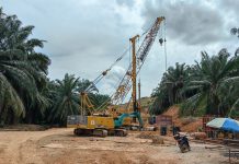 中交马东铁项目六分部四个工点同日开工