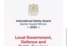 新加坡大士供水回收厂2B标段项目获得2023国际安全奖“领域最佳奖”