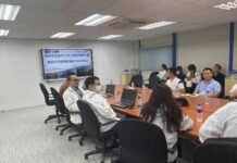 清华大学研究生学员到新加坡大士综合废物处理设施一标段一期项目开展交流