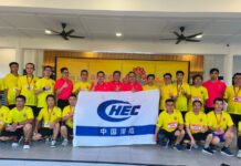 中国港湾砂拉越项目团队受邀参加“砂拉越•中国”友谊跑活动