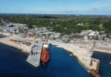 瑙鲁共和国艾沃港码头项目燃油管道顺利通过交付使用