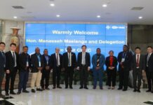 白银战会见所罗门群岛副总理梅纳西·梅兰