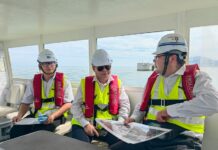 马建华到马来西亚槟城输电线路项目检查指导工作并开展商务活动