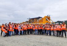 马来西亚交通部与陆路公共交通 机构到马东铁十分部检查指导