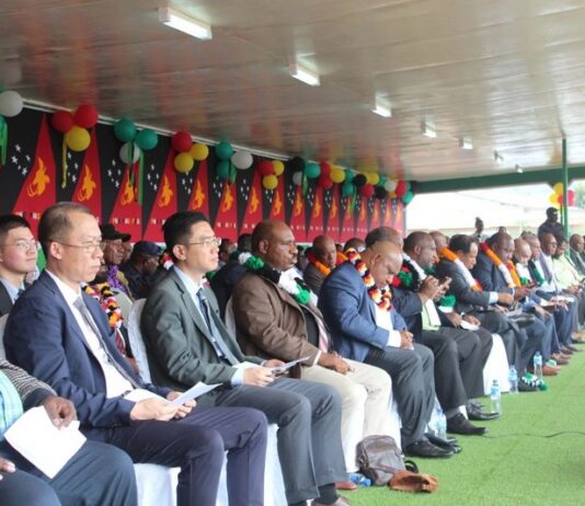 巴新哈根城市公路项目举行动土仪式