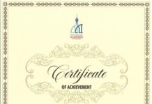 马东铁六分部荣获关丹市荣誉证书