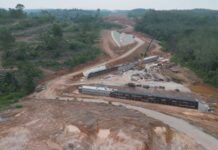 马东铁项目六分部C段正线涵洞主体全部完成