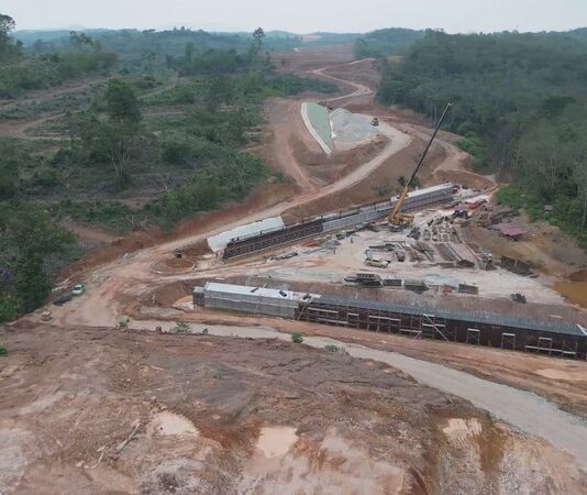 马东铁项目六分部C段正线涵洞主体全部完成