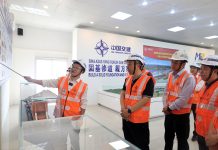 中交集团专家组朱晓东一行到马东铁项目十分部调研指导工作