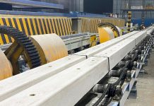 中交马东铁项目十分部完成首组岔枕生产