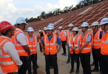 孔琦到中交马东铁项目十分部和六分部检查指导工作