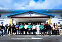 彭亨州DOSH局到马东铁十分部检查指导