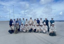 罗照辉到瑙鲁艾沃港项目检查指导