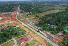 马东铁六分部ROB15临时改路顺利通车