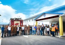 马东铁十分部开展消防应急疏散演练