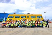 马东铁项目总经理部组织属地员工到十分部参观交流